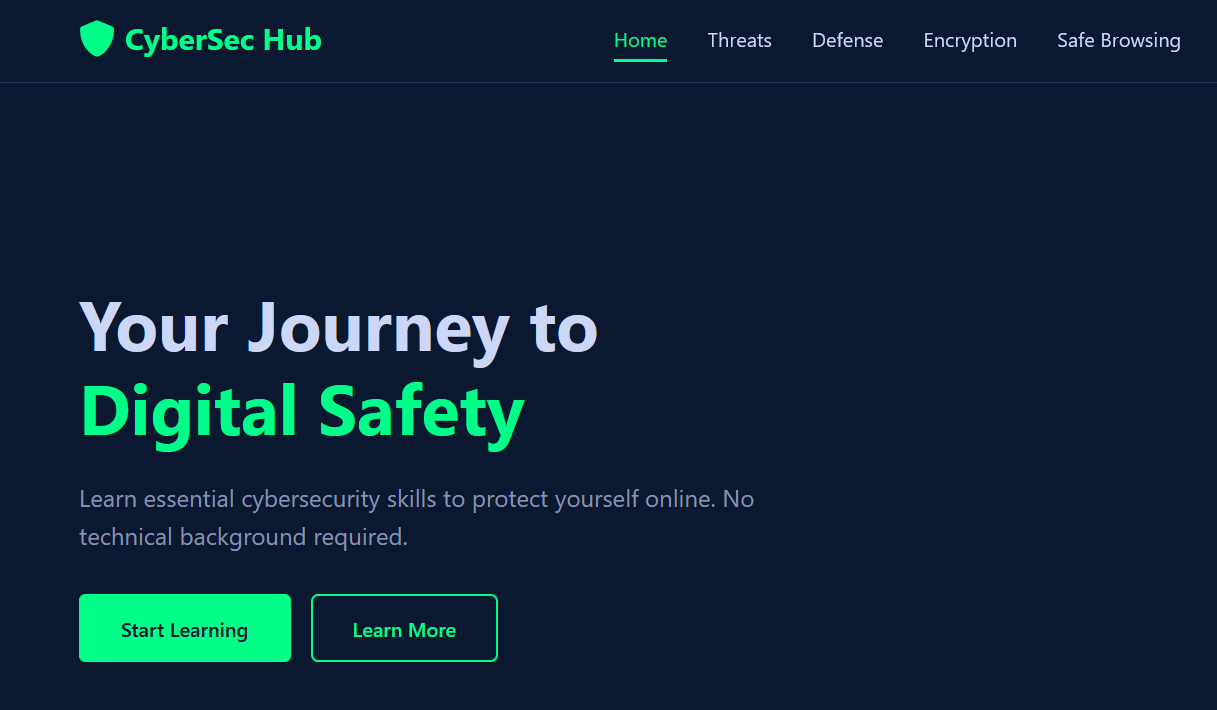 Cybersecurity Learning Hub